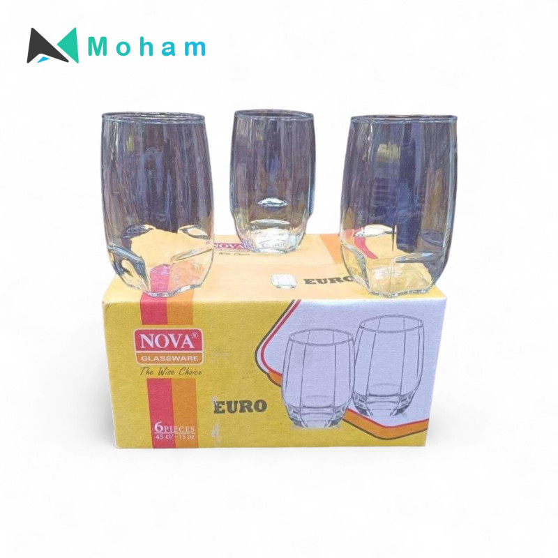 NOVA EURO TUMBLER 280ML-6PCS