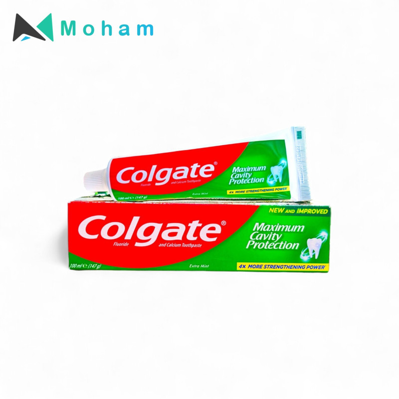 COLGATE TOOTHPASTE MAX CAVITY (EXTRA MINT)100ML