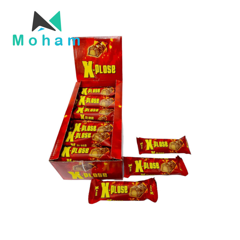 X-Ploze Chocolate Wafer Bars 24pcs. 35 grams