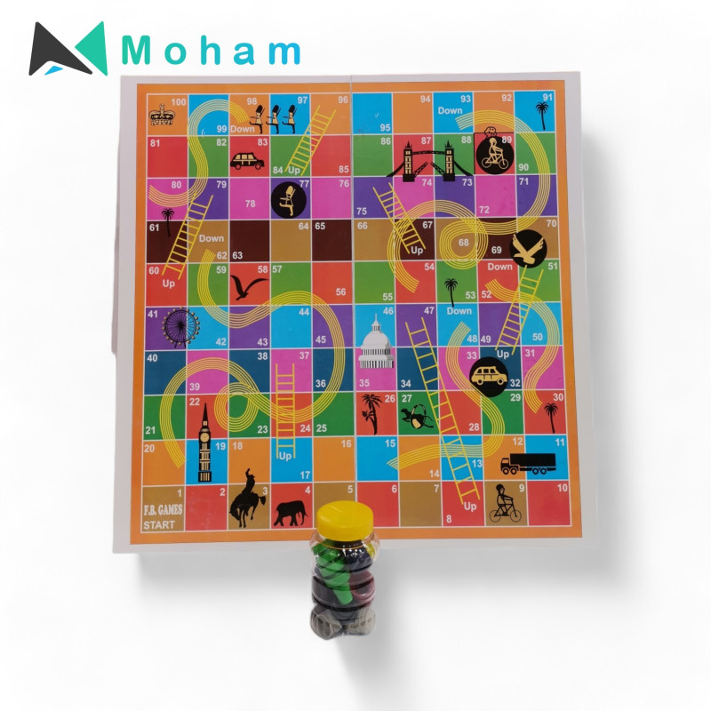 Wooden Ludo Board Game