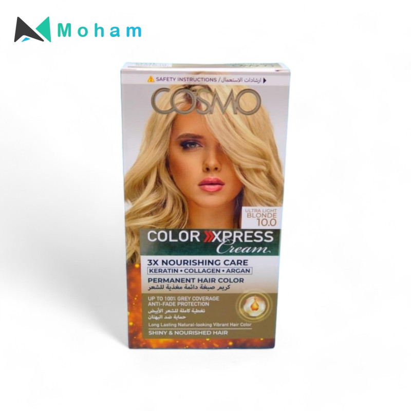 10.0 ULTRA LIGHT BLONDE COSMO HAIR COLOR