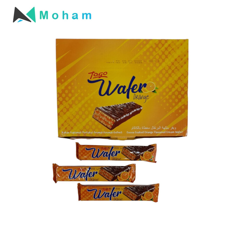 Togo Pistachio Wafer Bars 24pcs. 30 Grams