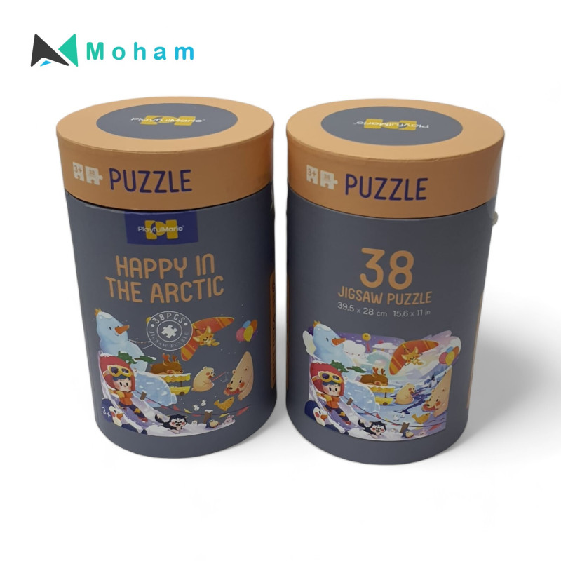 Happy in the Arctic 38 Piece Jigsaw Puzzle by PlayfulMario