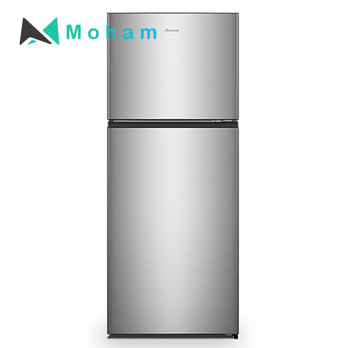 Hisense RT488N4ASU1 Top Mount Refrigerator with Recessed Handle,LED interior Light, Separate Temperature control for Fridge and Freezer,No Frost with 10 Years Compressor warranty