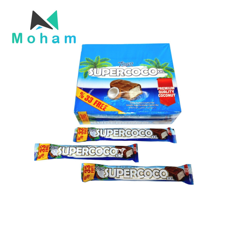 Supercocoa XXL Chocolate Bars 24pcs. 60 grams