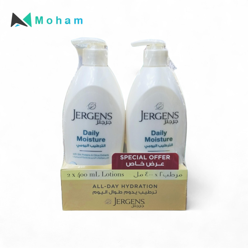 JERGENS DAILY MOISTURISER LOTION 400ML