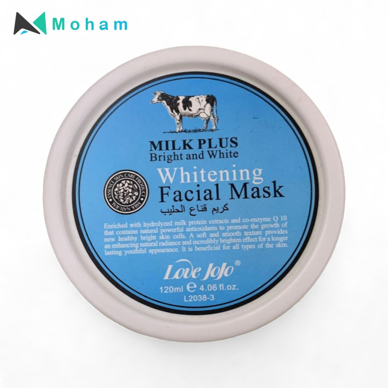 MILK PLUS WHITENING FACIAL MASK -120ML