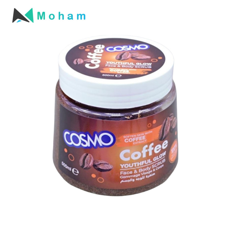 COSMO COFFEE FACE & BODY SCRUB 500ML