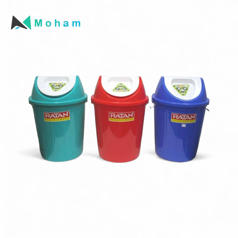 SWING BIN WITH LID - 32LTR
