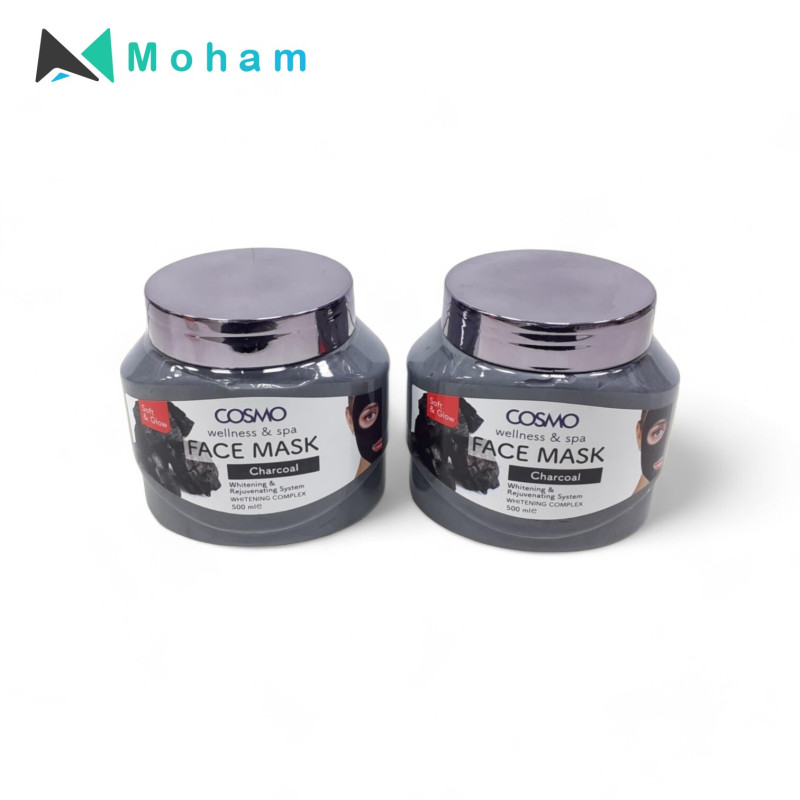 COSMO FACE MASK CHARCOAL 500ML