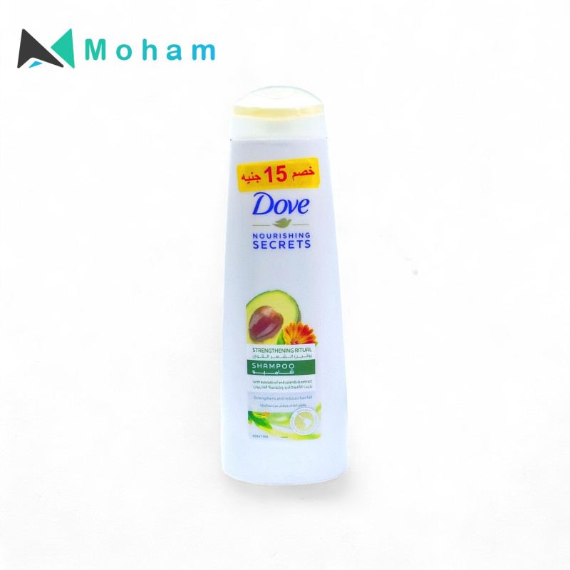 DOVE SHAMPOO AVACADO OIL & CALENDULA EXTRACT 400ML