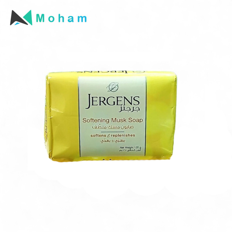 JERGENS SOFTENING MUSK SOAP 125GM