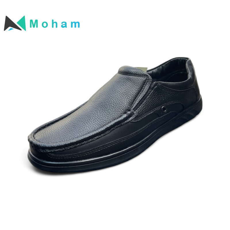 SPIC Men's Premium Leather Slip-On Loafers