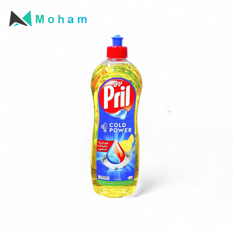 PRIL DISH WASH LEMON 12X1L