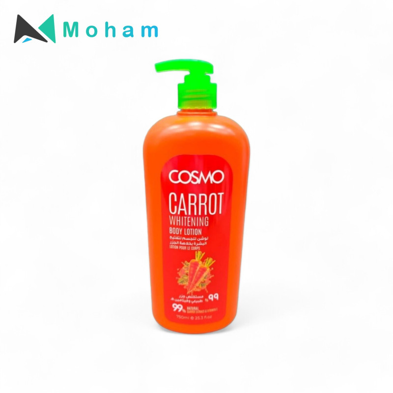 COSMO CARROT BODY LOTION 750ML