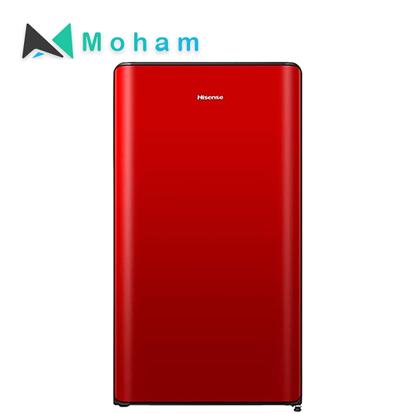 Hisense 106 Liter Refrigerator, Single Door Compact Red Color, Model RR106D4ARU. Compressor Warranty For 10 Years