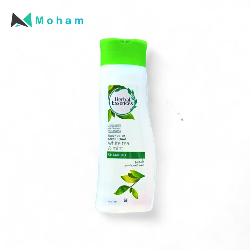 HERBAL ESSENCES SHAMPOO WHITE TEA & MINT 400ML