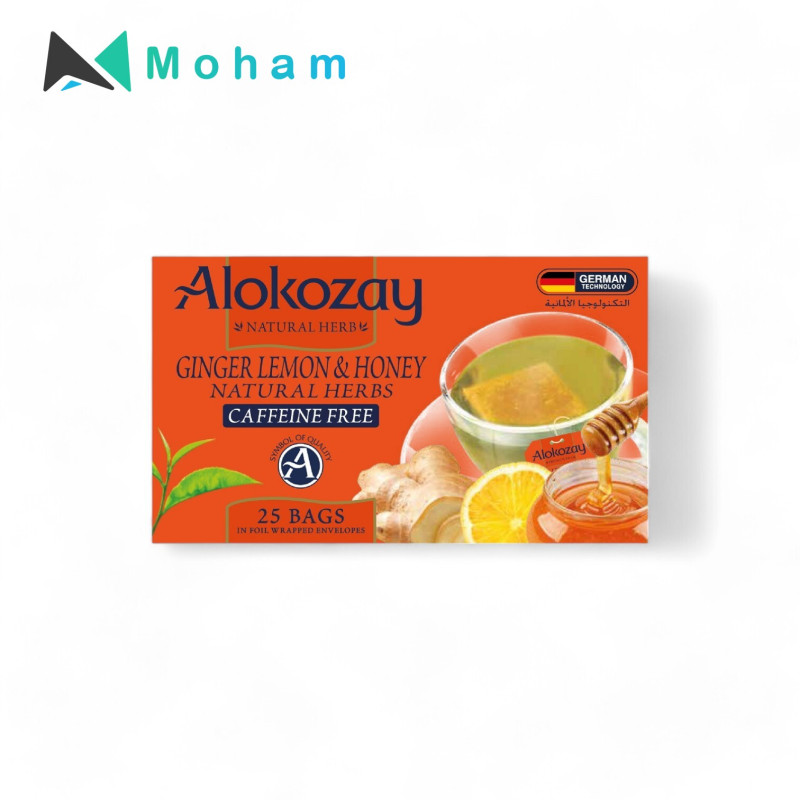 Alokozay GINGER LEMON Honey Tea Bag 25HS