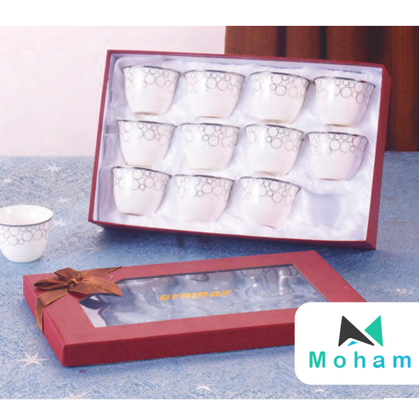 GERMAX - The Ultimate Coffee 12-Cup Set Box for Coffee Lovers