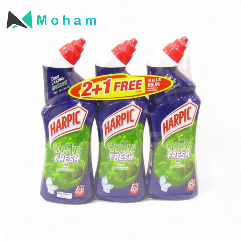 HARPIC TOILET CLEANER FRESH PINE (GREEN) 750ML