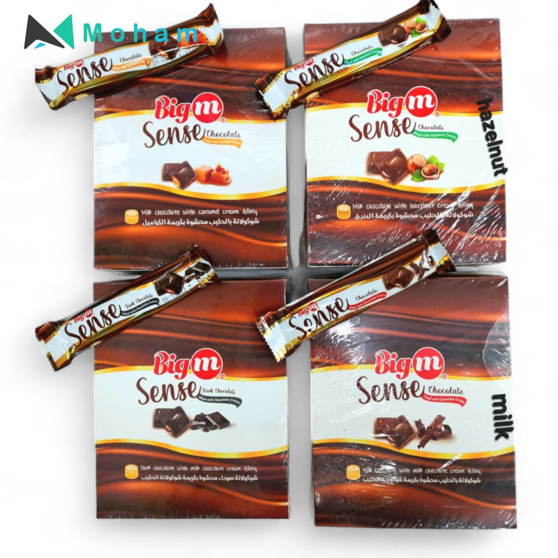 Big M Sense Chocolate Assortment 24pcs. 40 Grams