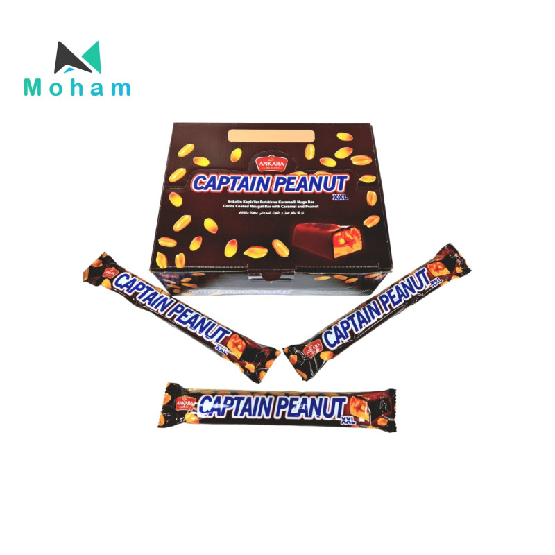 Captain Peanut XXL Chocolate Bar 24 pcs. 60 Grams