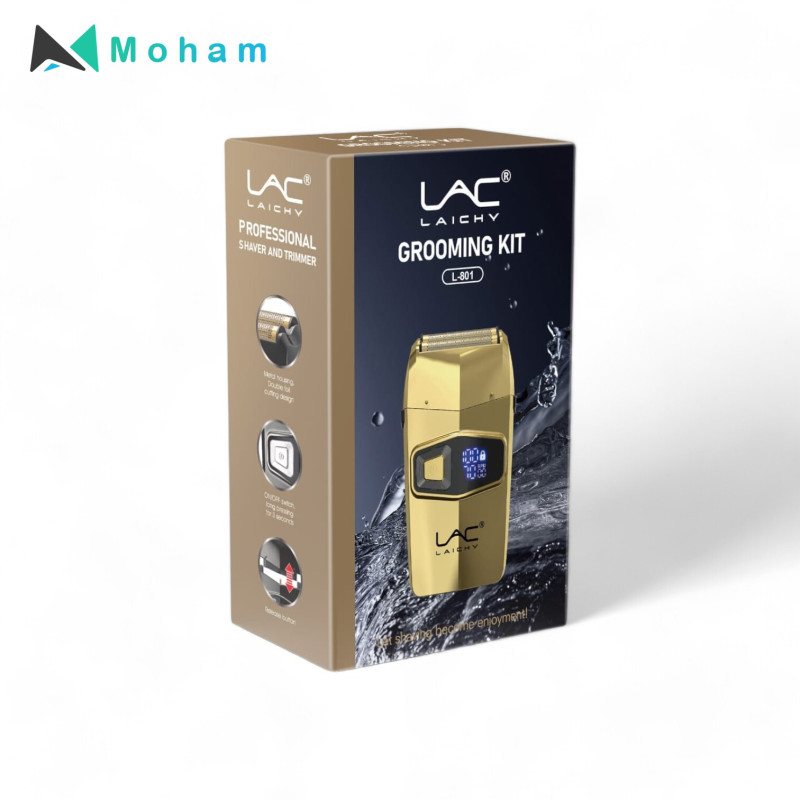 LAC Laichy Professional Shaver and Trimmer Grooming Kit (L-801)