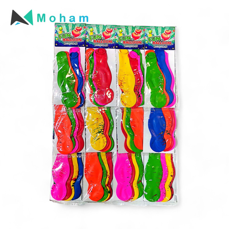 Fun Balloon Multipack - Assorted Colors and Designs