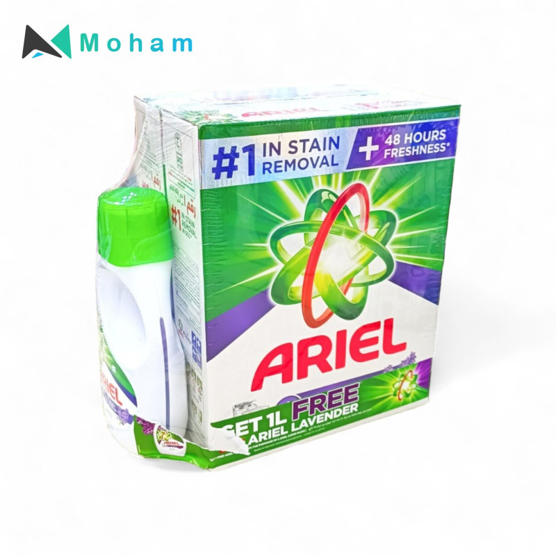 ARIEL LAVENDER 2.25KG+LAVENDER GEL 1LTR