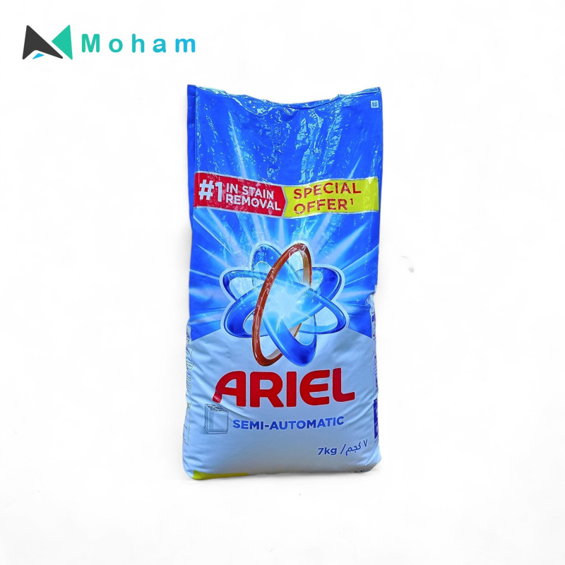 ARIEL DETERGENT PWDER SEMI-AUTO (BLUE) 7KG