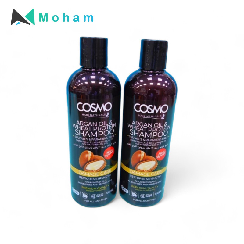 COSMO ARGAN & WHEAT SHAMPOO 480ML