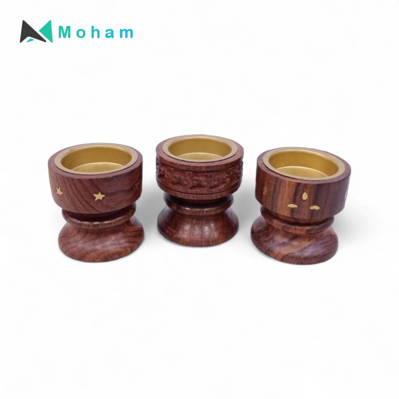 WOODEN LOBAN DAN SEASEME WOOD 3X3(ROUND)