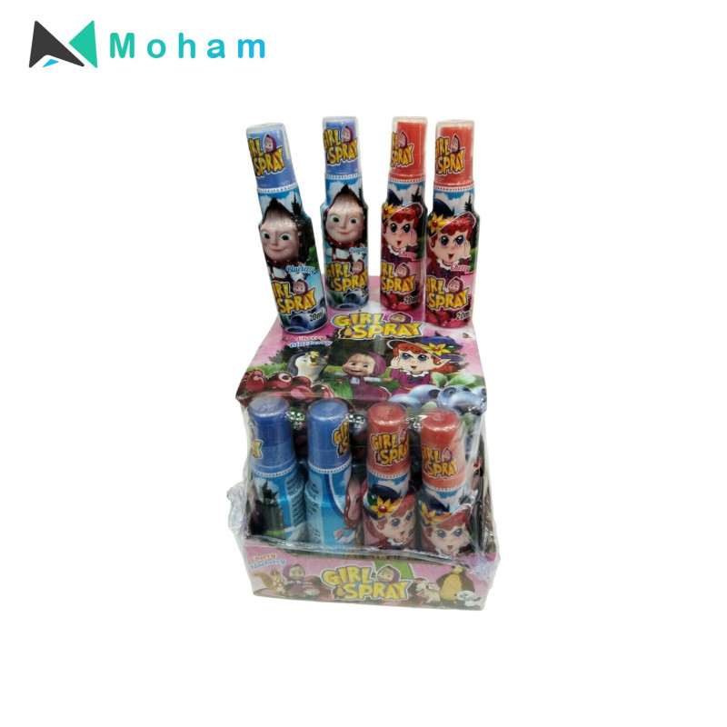 Girl Spray Candy 24pcs. 20 Grams