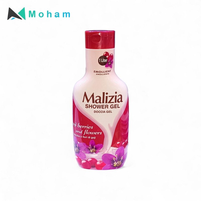 MALIZIA SHOWER GEL GOJI BERRIES & FLOWER 1000ML