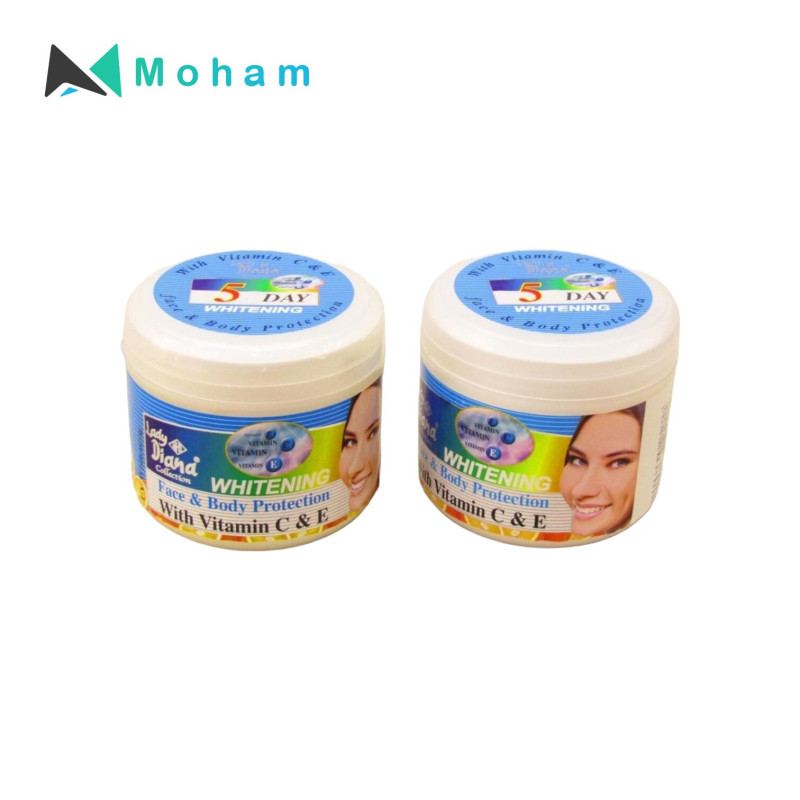 LD WHITENING CREAM WITH VITAMIN C & E-300ML