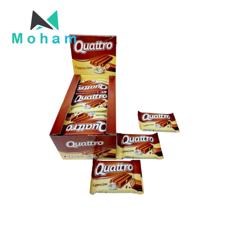 Cappuccino Flavored Chocolate Wafers 24pcs. 144 Grams