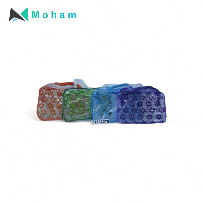 PVC ZIPPER BAG  17.5X24.5X8.5CM