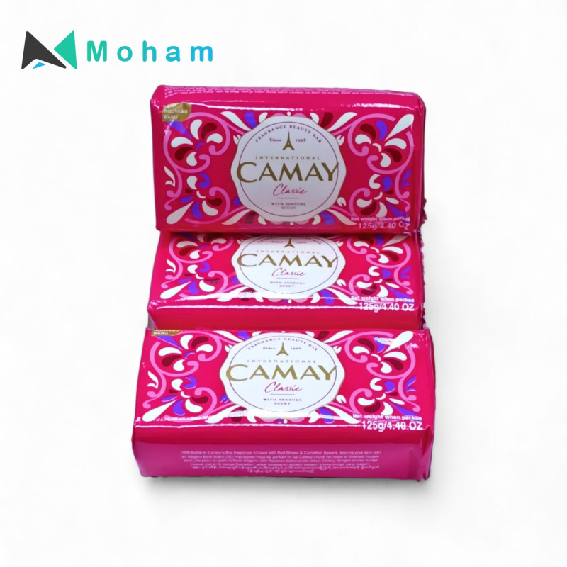 CAMY SOAP CLASSIC 125GM SET OF 3 PCS