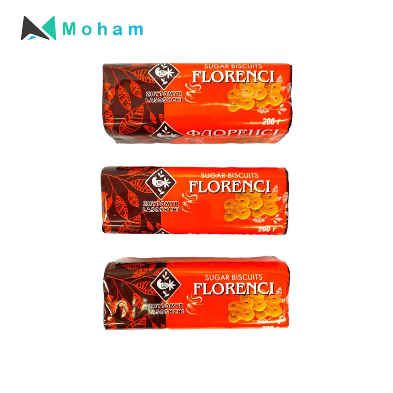 Zhytomyr Lasoschi Florenci Sugar Biscuits 190grams