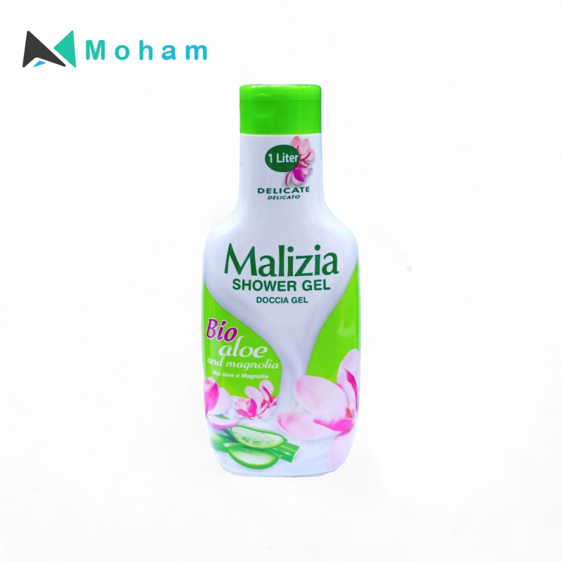 MALIZIA SHOWER GEL BIO ALOE & MAGNOLIA 1000ML