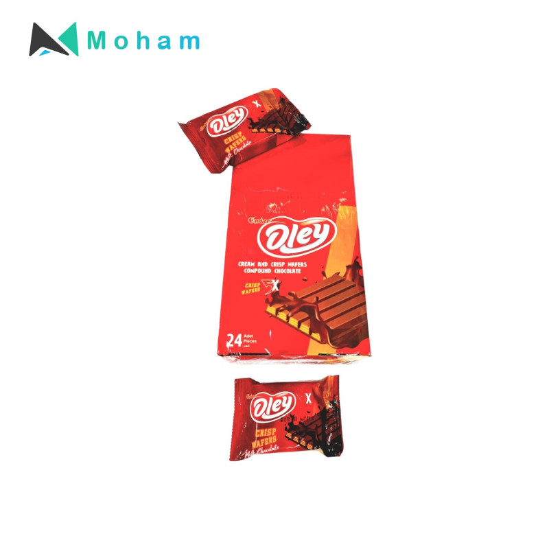 Dley Cream and Crisp Wafers Compound Chocolate 24pcs. 47 grams