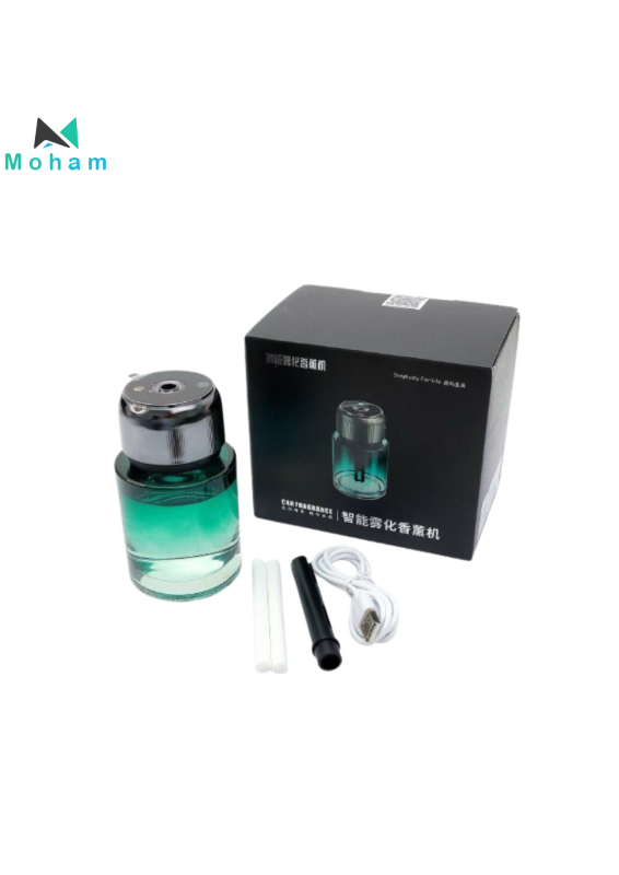 Smart Car Aroma Diffuser – USB Rechargeable Essential Oil Humidifier