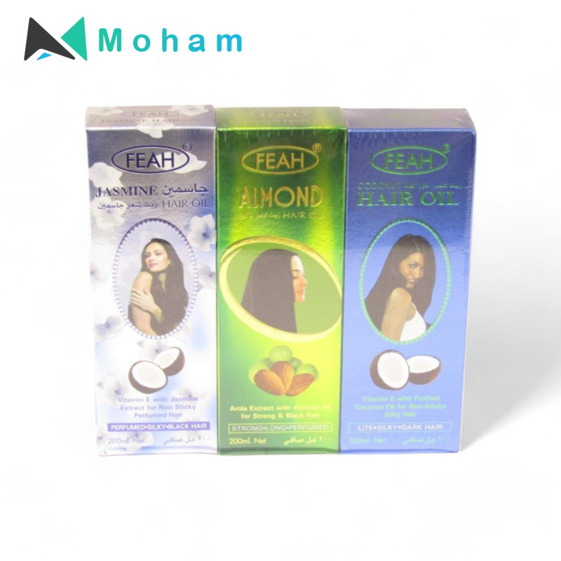 FEAH 3 PCS HAIR OIL 200ML