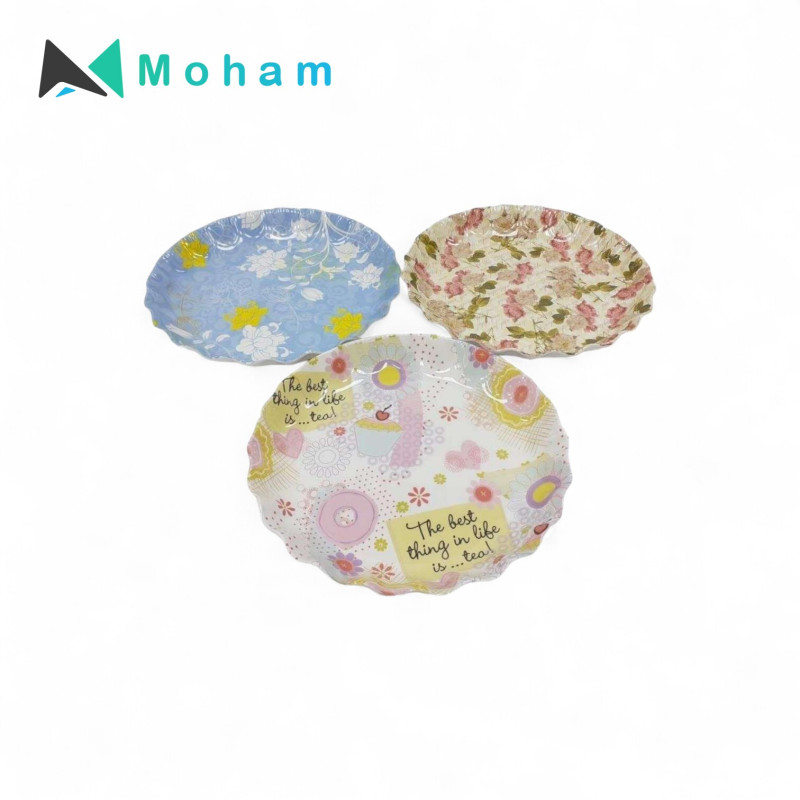 TRAY (3DESIGN MIXED) 33CM 455G