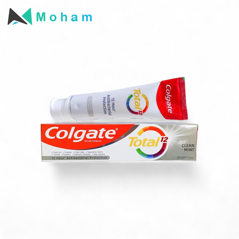 COLGATE TOOTHPASTE TOTAL 12 CLEAN MINT 100ML