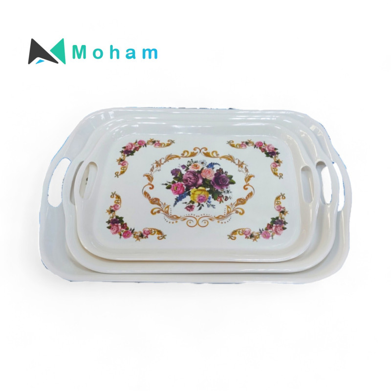 Roes Floral Tray Set