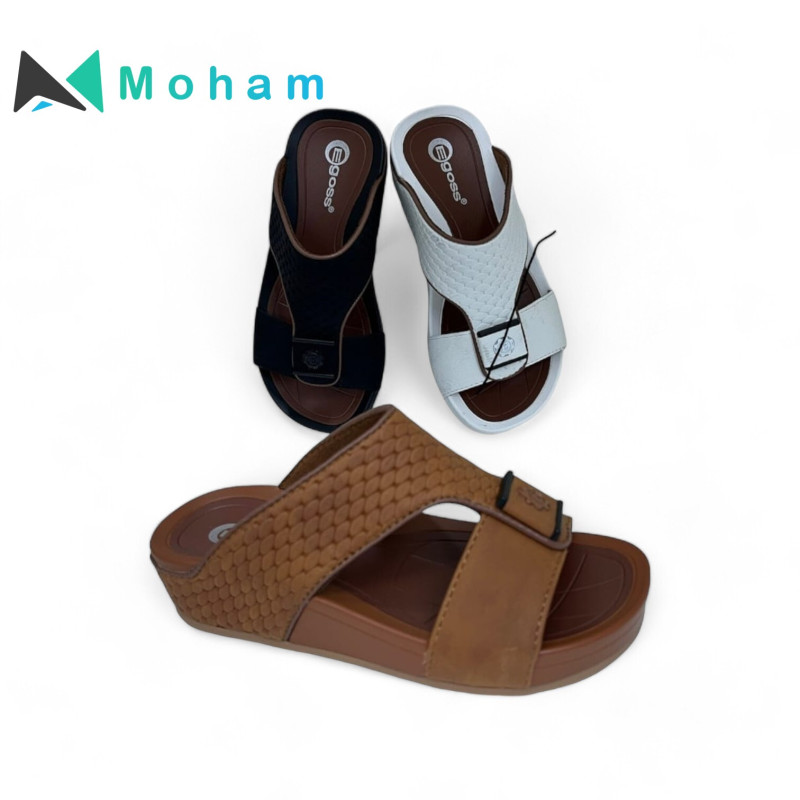 SPIC Egoss Premium Arabic Leather Sandals for Boys