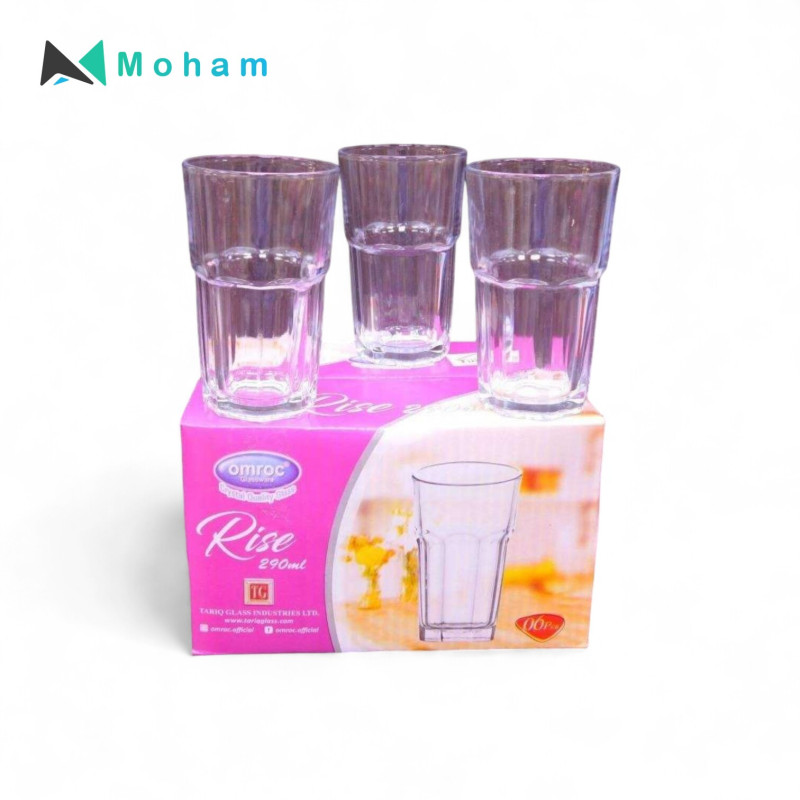 RISE 290 ML TUMBLER -6PC PER SET