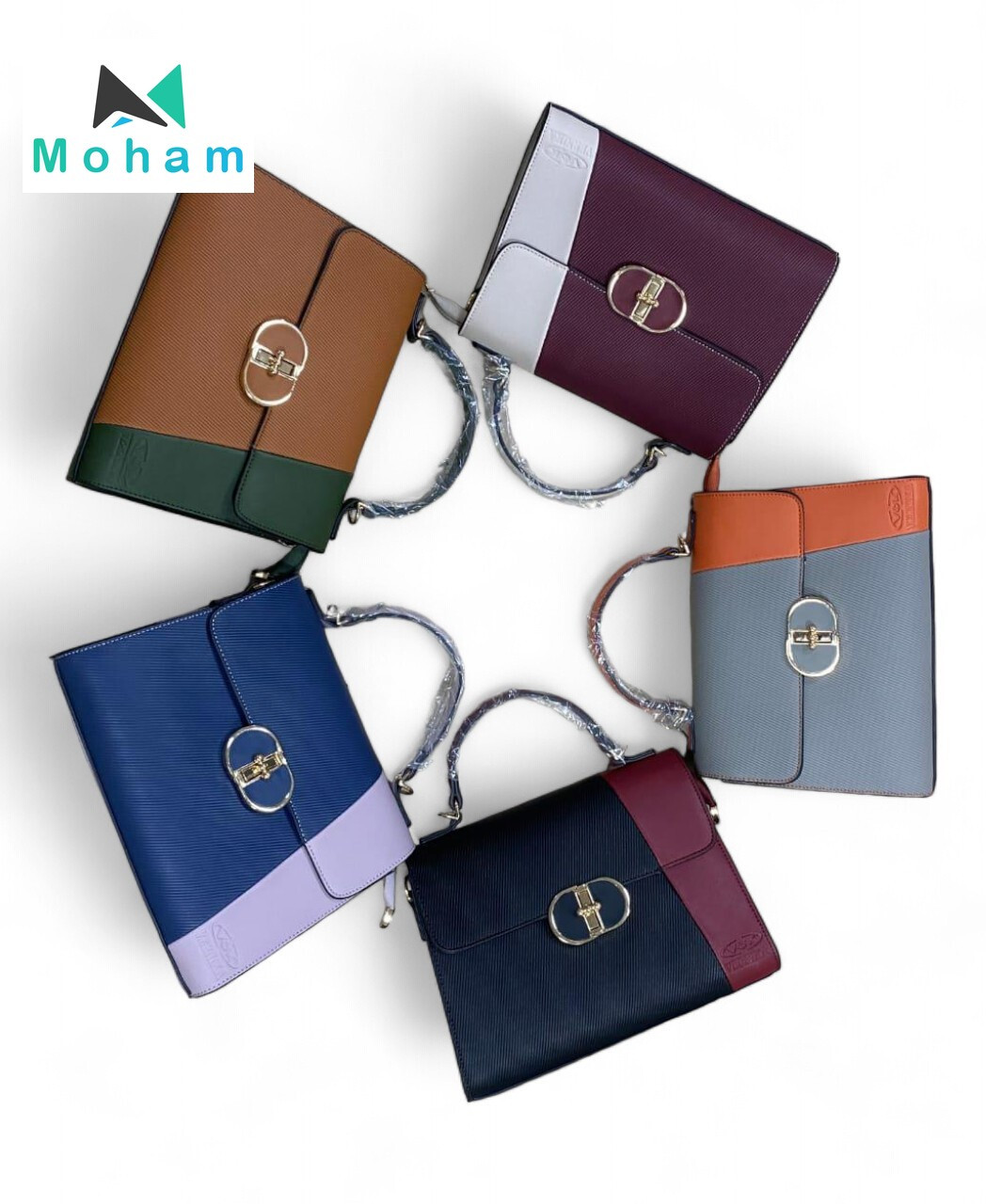 Stacked Handbags- Assorted Colors