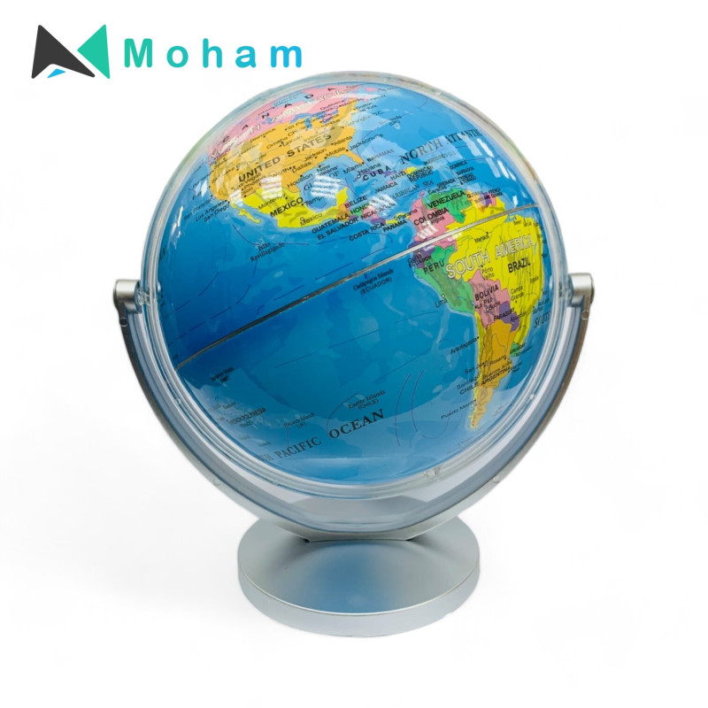 Boxed World Globe with Stand (Swivel-ami Hitralië Globe)